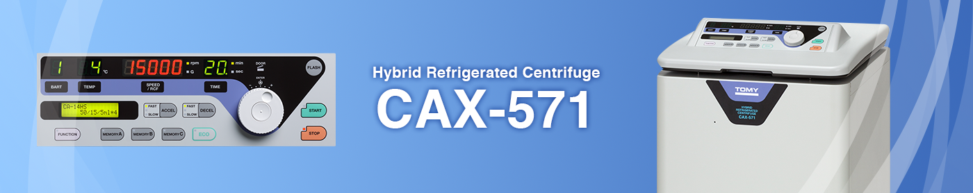 Hybrid Refrigerated Centrifuge CAX-571