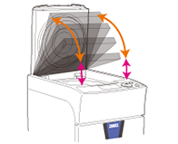 Switchable between approx.20°and 70°