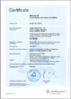 CE Certificate of Multiple Shared Use Autoclave SX-E