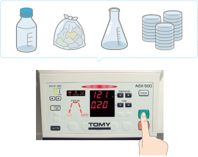 Easy Fast Autoclave ASX-500